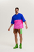 Camiseta Color Block Party - comprar online