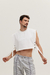 Cropped Amarração Off White - comprar online