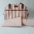 Set Bolso Maternal Nórdico 4 Piezas! Bolso + neceser + cambiador + tira desmontable