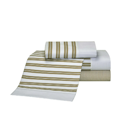 Juego de Sabanas "Danubio Stripes" 1 1 /2 144 Hilos - comprar online