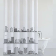 Cortina de Baño Teflon Estampada 180 x 180 cm - comprar online