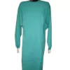 Camisolin de tela Verde con mangas y tiras - Re-utilizable