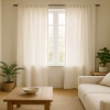 Cortina De Ambiente Tussor Washed 300 x 210 Cm