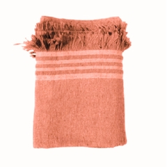 Manta Cubrecama "Country" Rustico Liso 2 1/2 Plazas - OnLineTextil