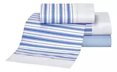 Juego de Sabanas Queen Size "Suplesa" 200 hilos