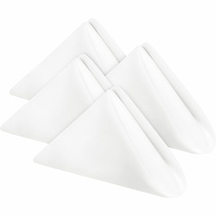 Pack 6 Un Servilletas Blancas 35 x 35 cm Gastronomicas. - comprar online