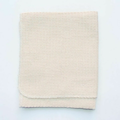 12 Un Rejilla Nido de abeja Cruda 42 x 42 cm - 100% algodon