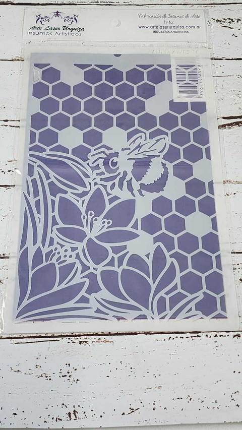 Stencil 20 x 30 cm Mix Media numero 10