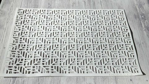 Lamina TexDeco Modelo 2 Arte Laser Urquiza 29 x 44 cm