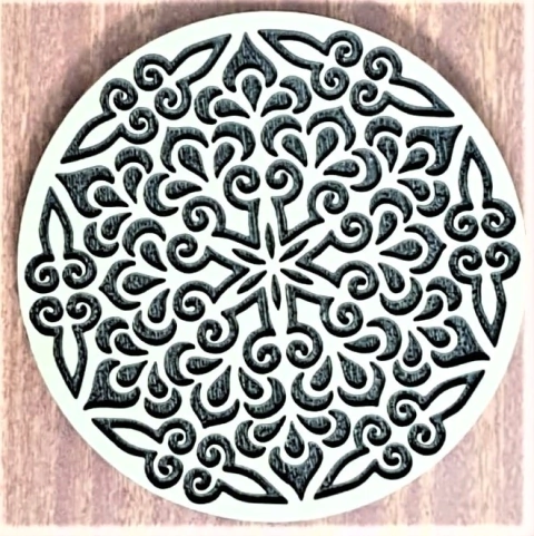 Molde para Tapas ( el molde mide 7 cm de diametro ) , modelo 3