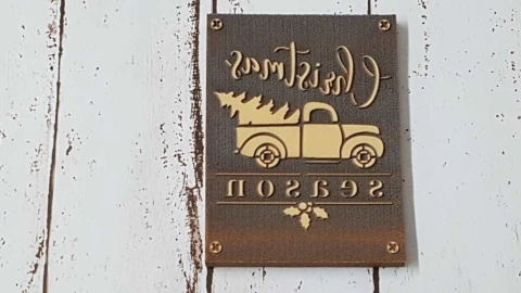 Sello decorativo 9 x 12 , Christman seasion