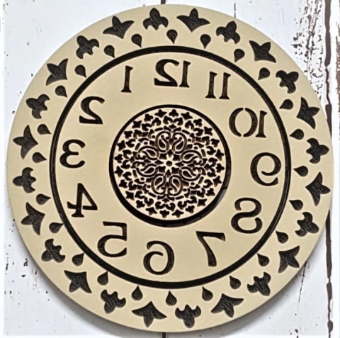 Kit de 3 sellos Bajo Relieves Intercalables ( 8 modelos ), 15 centimetros de Diametro ( Modelo A3 )