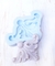 Molde de Silicona Craquelina 10x7 cm Aplique pared nuevo
