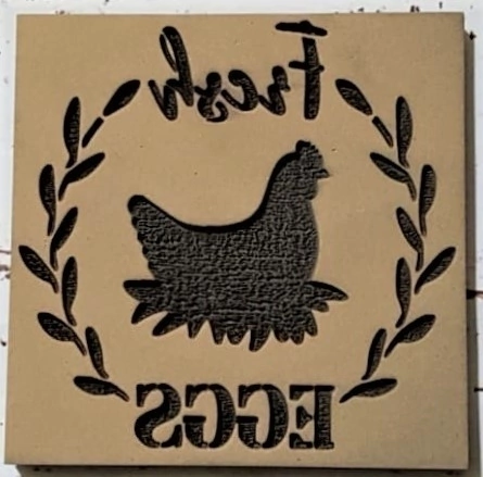 Sello Bajo Relieve 8 x 8 cm Linea Farm