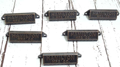 Cubeta de metal modelo HAMILTON color Cobre