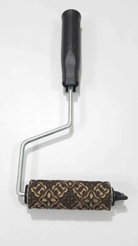 Mango con Rodillo Rombo de 10 cm