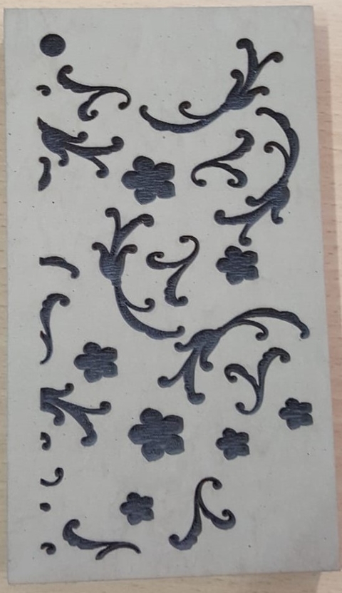 Texturizador de 7 cm x 12 cm # 8