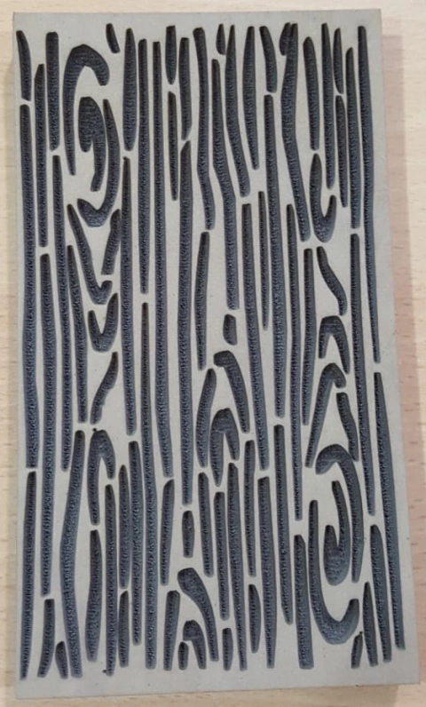 Texturizador de 7 cm x 12 cm # 9