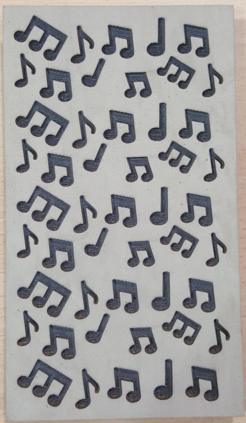 Texturizador de 7 cm x 12 cm # 19