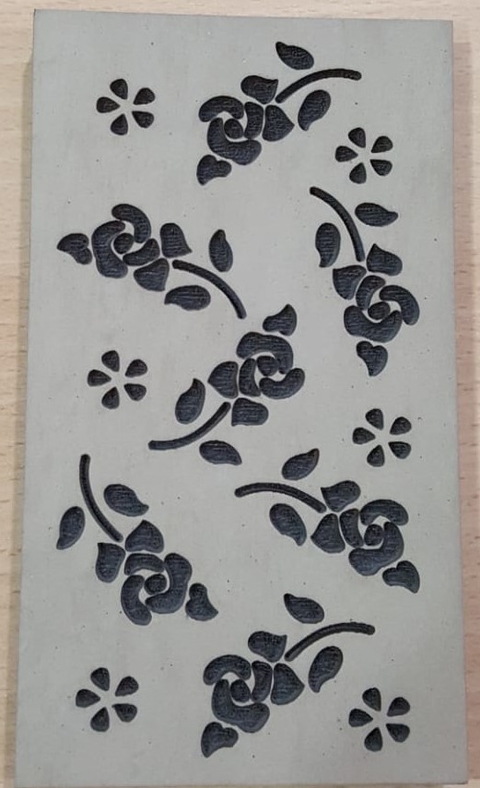 Texturizador de 7 cm x 12 cm # 21