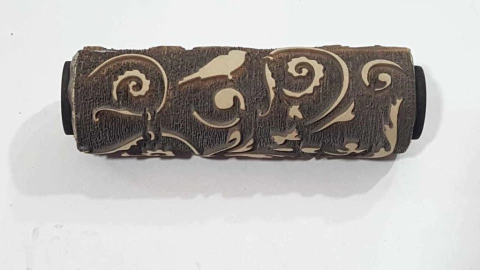 Repuesto Rodillo de goma 10 cm , Apto para todas superficies arabezco c pajaro