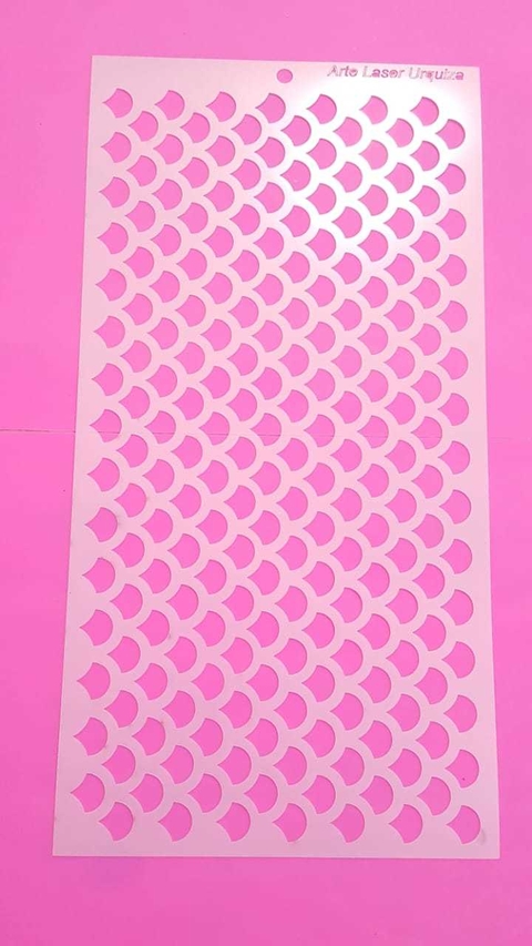 Stencil para Tortas de 10 cm de diametro ( 20 cm x 40 cm de largo ), modelo 003