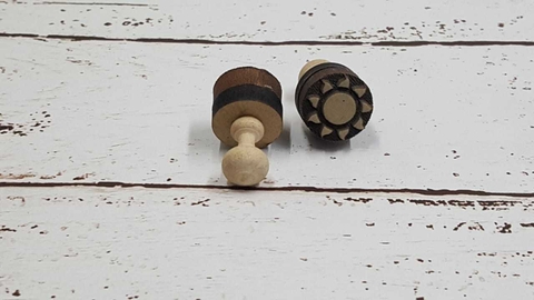 Mini sellos de 2 cm de Diametro SOL