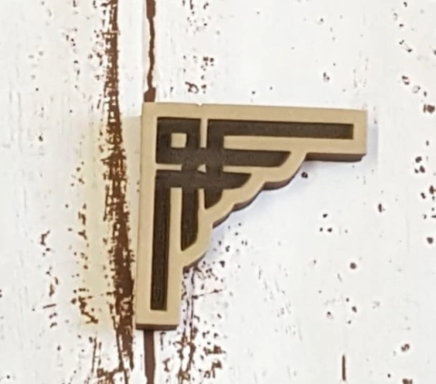 Molde Esquinero de 5x5 cm bajorelieve