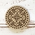Bajorelieve de 7x7 cm Medallon