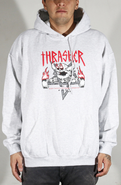 Thrasher Buzo Cerrado X Toy Machine Monster Gram - comprar online