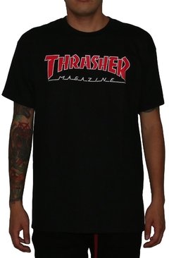 Thrasher Camiseta Outlined