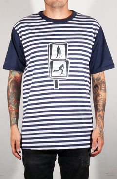 TRUR Sb Camiseta Logo Rayas