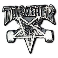 Thrasher Pin logo