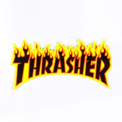 Thrasher Sticker Flame Mediano