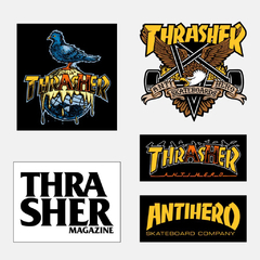 Thrasher Sticker Antihero 5 Pack - comprar online