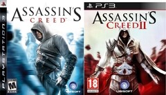 Assasins Creed 1 + 2 ps3 digital