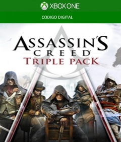 Assassins Creed Triple Pack xbox one código digital (Región Argentina)