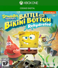 Bob Esponja Battle For Bikini Bottom xbox one código digital (Región Argentina)