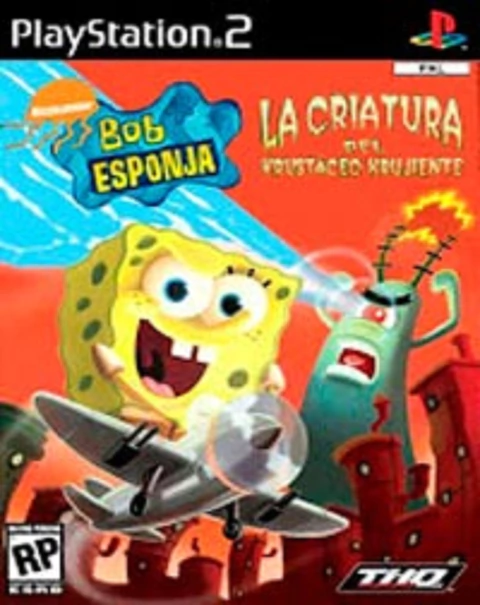 Bob Esponja La criatura del krustaceo crujiente ps2