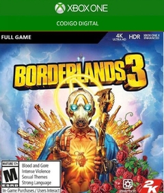 Borderlands 3 xbox one código digital (Región Argentina)