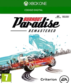 Burnout Paradise Remastered xbox one código digital (Región Argentina)