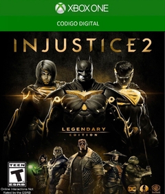 Injustice 2 Legendary Edition xbox one código digital (Región Argentina)