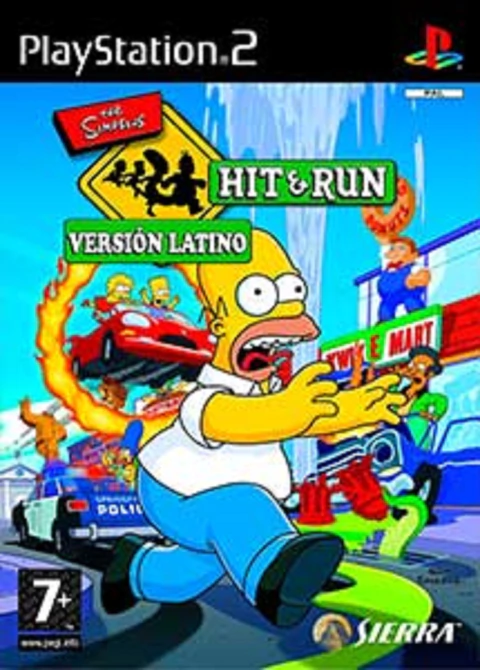 Los SImpsons Hit And Run Versión Latino PS2