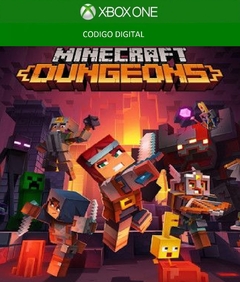 Minecraft Dungeons xbox one código digital (Región Argentina)