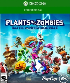 Plantas vs Zombies la batalla de neighborville xbox one código digital (Región Argentina)