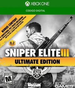 Sniper Elite 3 Ultimate Edition xbox one código digital (Región Argentina)