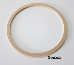 Aros MDF cru 12mm de espessura 1,0cm de largura