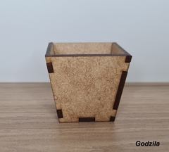 Cachepô ou vaso 4x4,5cm MDF cru na internet