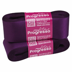 Fita de Cetim N°9 Lisa 38 mm - Progresso - Venda por Metro na internet