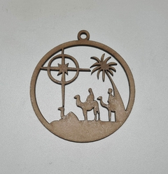Enfeites e Apliques de Natal MDF cru